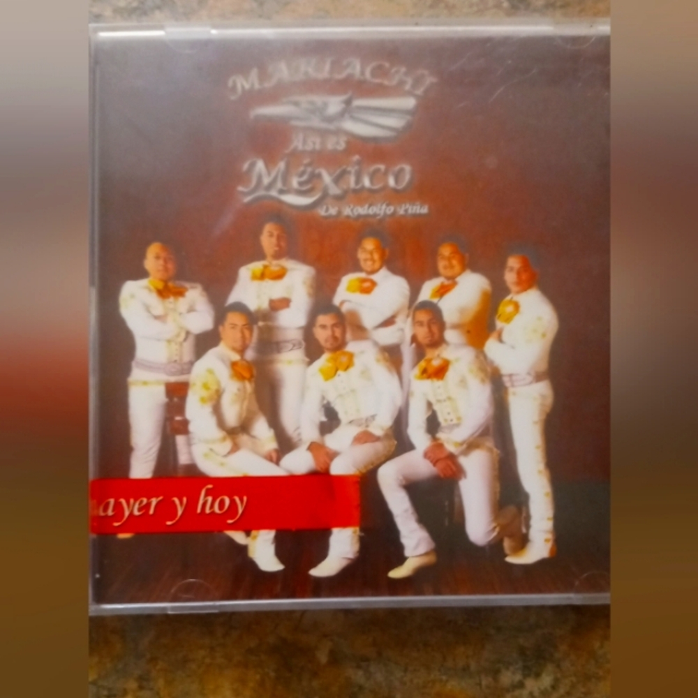 Mariachi CD - Mexico Ayer y Hoy (Brown & White)